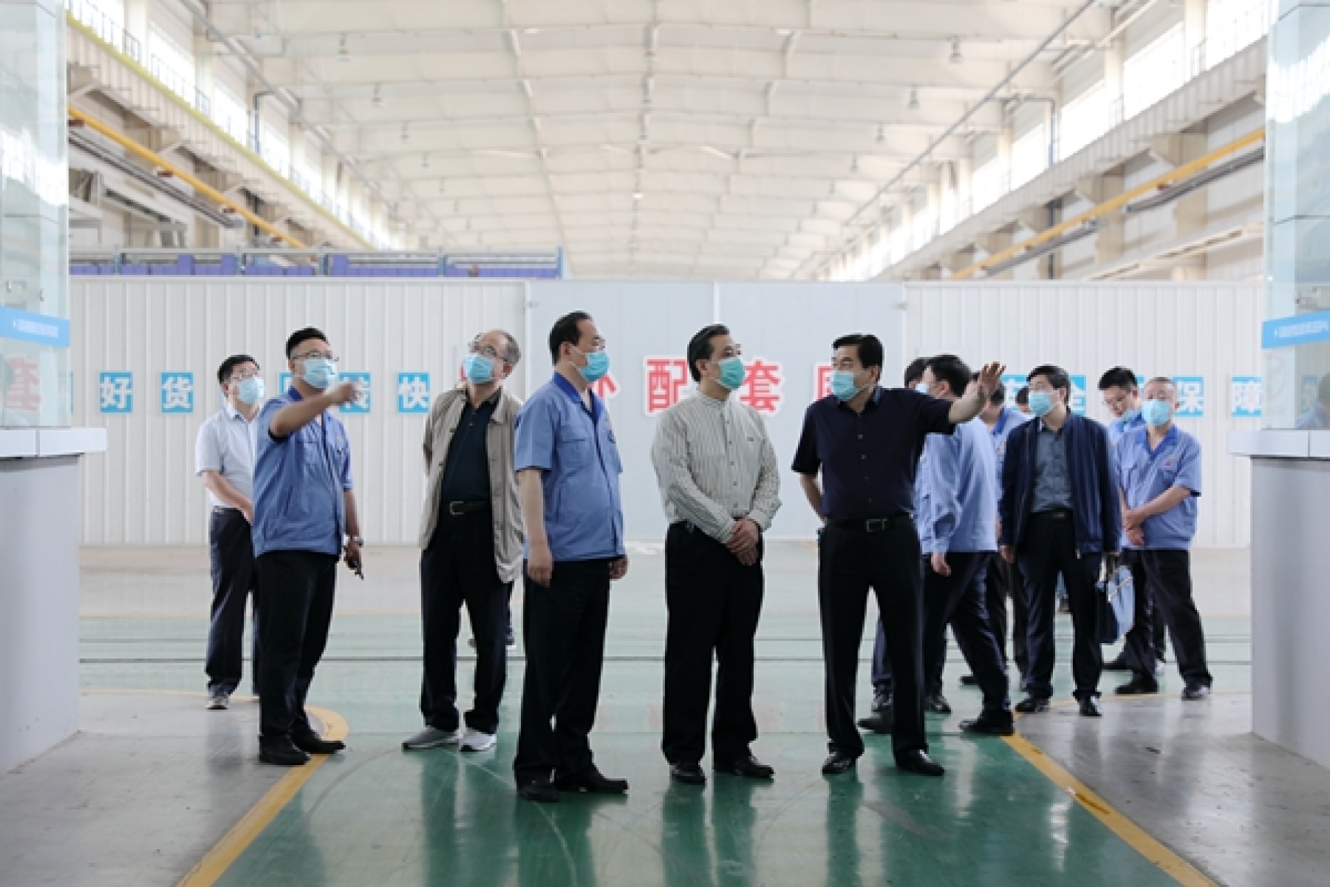 中國煤炭機械工業(yè)協(xié)會楊樹勇一行蒞臨西煤機指導工作