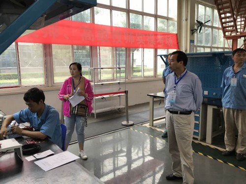 西安市技師、高級技師實操考試在西煤機公司舉行