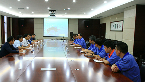 中國(guó)礦業(yè)大學(xué)安全工程學(xué)院周福寶院長(zhǎng)一行到公司座談交流