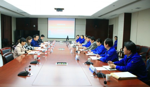 省總工會勞動(dòng)關(guān)系和諧企業(yè)檢查組到公司考核驗(yàn)收工作