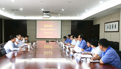 中國鐵建重工集團(tuán)有限公司劉在政一行到公司參觀交流