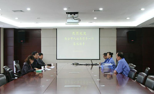 西安市高技能人才培訓(xùn)基地建設(shè)項(xiàng)目專家來(lái)西煤機(jī)公司實(shí)地評(píng)審